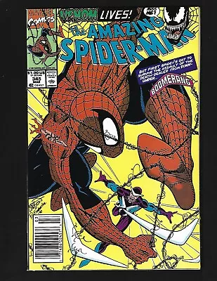 Buy Amazing Spider-Man #345 (News) VFNM 1st Full Cletus Kasady(origin Carnage) Venom • 15.98£