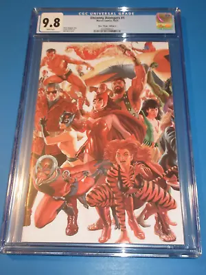 Buy Uncanny Avengers #1 Alex Ross Virgin Variant CGC 9.8 NM/M Gorgeous Gem Wow • 41.61£