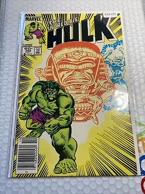 Buy The Incredible Hulk 288 MARVEL COMICS NEWSSTAND HIGHER GRADE 7.5 V14-271 • 7.89£