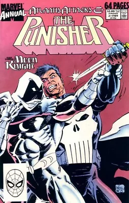 Buy Punisher Annual #2 1989 Moon Knight • 6.95£