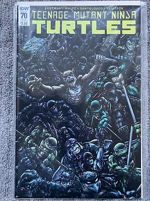 Buy Teenage Mutant Ninja Turtles #70 Sub Cover  1st Print 2017 IDW • 7.95£