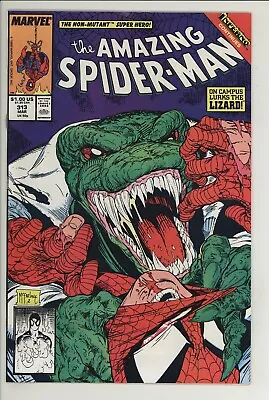 Buy Spiderman 313 - Todd McFarlane - Lizard - High Grade 9.0 VF/NM • 11.98£