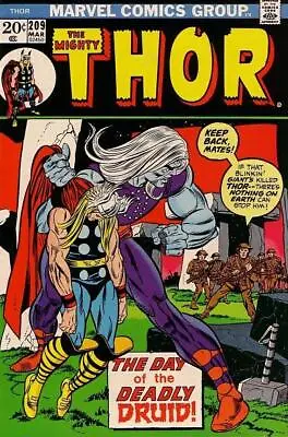 Buy Thor (1962) # 209 (5.0-VGF) Druid 1973 • 11.25£