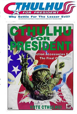 Buy Cthulhu For President Election Accessories Pack/Kit “The Final Campaign” ® CHAOS • 23.68£