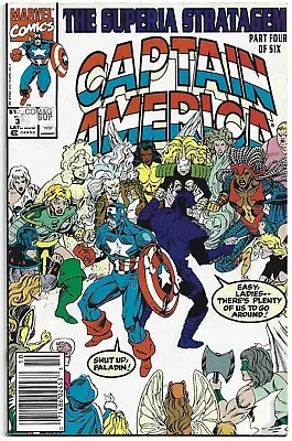 Buy Captain America #390, 1991, Marvel Comic • 2.50£