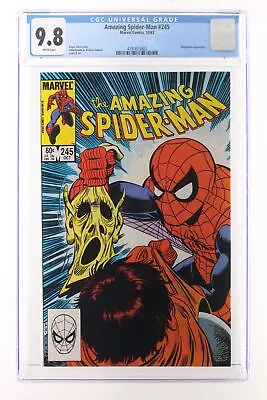 Buy Amazing Spider-Man #245 - Marvel Comics 1983 CGC 9.8 Hobgoblin Appearance. • 169.50£