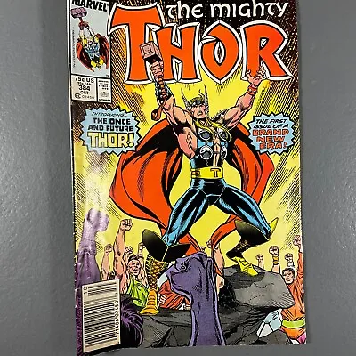 Buy The Mighty Thor #384 By Tom DeFalco Paperback Comic Book Marvel Universe 1987 • 2.52£
