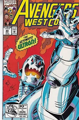Buy Marvel Comics Avengers West Coast #89 December 1992 Fast P&p Same Day Dispatch • 4.99£