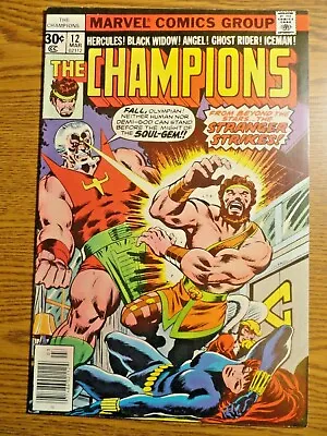Buy Champions #12 Bronze Age Stranger Black Widow Hercules Ice Man 1st Print Marvel • 16.96£