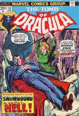 Buy Marvel Comics Tomb Of Dracula Vol 1 #19 1974 5.0 VG/FN 🔑 • 20.87£