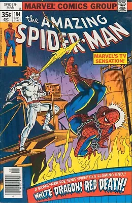 Buy The Amazing Spider-man #184 ~ Marvel Comics 1978 ~ F • 6.35£