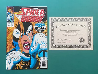 Buy Spider Woman #1 SIGNED With COA VF (Marvel 1993) 1st Solo Julia Carpenter • 16.99£