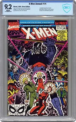 Buy Uncanny X-Men Annual #14 CBCS 9.2 1990 21-2689EB2-010 1st App. Gambit (cameo) • 83.95£