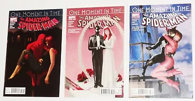 Buy Amazing Spider-Man #638, #639, #640 One Moment In Time Lot VF/NM 2010 Marvel • 39.46£