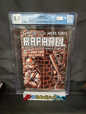 Buy TEENAGE MUTANT NINJA TURTLES Raphael #1 (1985) - 1st Casey Jones! - CGC 8.0 KEY • 177.89£