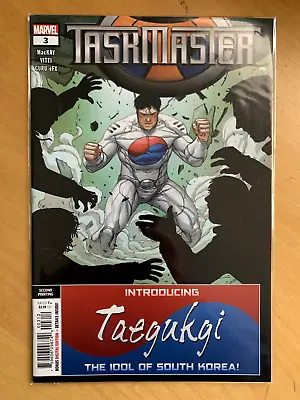 Buy Taskmaster # 3 1st Appearance Of Taegukgi. Marvel Comics 2020, 2nd Print Variant • 9.99£