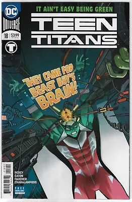 Buy Teen Titans #18 (2018) Robin Beast Boy Crush Starfire Rebirth DC Comics • 2.37£