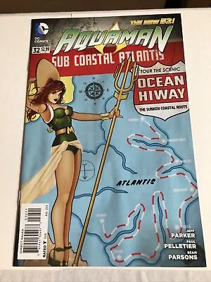 Buy DC Comics: The New 52: Aquaman Issue #32 Bombshells Cover • 4.99£