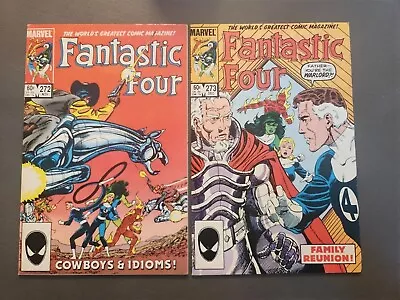 Buy Fantastic Four #272 #273 First Appearance Nathaniel Richards Kang • 11.85£