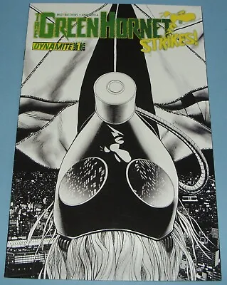 Buy Green Hornet Strikes: No 1 Dynamite Comic 2010 LTD B&W Incentive Variant Cover • 3.99£