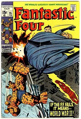 Buy Fantastic Four (1961) #95 VG 4.0 First Appearance Of The Monocle • 7.16£