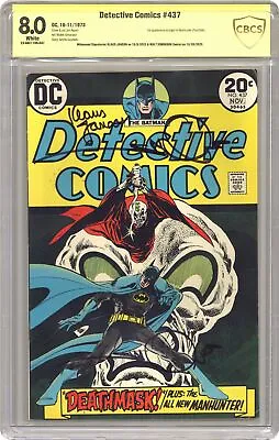 Buy Detective Comics #437 CBCS 8.0 SS Janson/Simonson 1973 23-0AE1106-047 • 295.64£