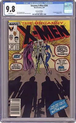 Buy Uncanny X-Men #244N CGC 9.8 Newsstand 1989 4351541005 • 839.30£