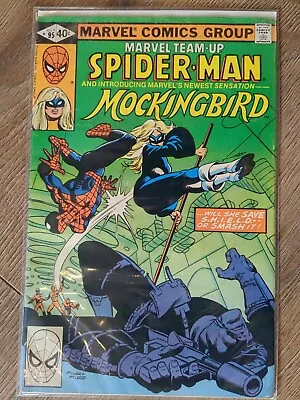 Buy Marvel Team-up #95 1st App Mockingbird Spiderman Comic July 1980 • 0.99£