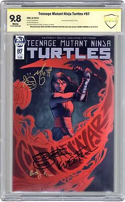 Buy Teenage Mutant Ninja Turtles #97A CBCS 9.8 SS 2019 19-3FE7669-058 • 166.28£