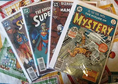 Buy Lot Of 4 DC Comics HOUSE OF MYSTERY No.249 1977 & 3 Superman Very Nice Lot • 9.49£
