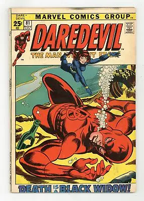 Buy Daredevil #81 VG/FN 5.0 1971 • 34.04£