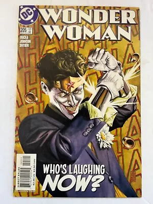 Buy WONDER WOMAN #205 (NM) 2004 DC COMICS - Joker • 5.13£