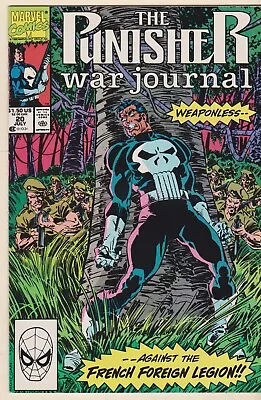 Buy The Punisher War Journal #20 (1988 Series) Against The French Foreign Legion! Vf • 4.65£