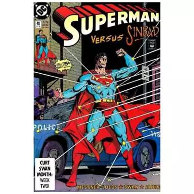 Buy Superman (1987 Series) #48 In Near Mint Minus Condition. DC Comics [k, • 5.09£