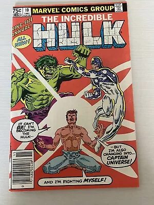 Buy The Incredible Hulk King-sized Annual #10 (1981) / Vf / Marvel Comics • 11.85£