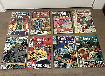 Buy Fantastic Four Comic Lot 232, 354, 355, 360, 385, Index 12, Annual 17, SS Ann 21 • 27.65£