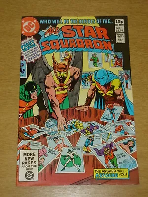 Buy All-star Squadron #1 Dc Comics Sept 1981 Hawkman Spectre Flash Green Lantern X • 6.99£