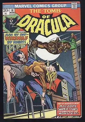 Buy Tomb Of Dracula #18 Vs Werewolf By Night Marvel Horror • 55.96£