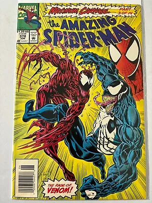 Buy The Amazing Spider-Man #378 1993 Maximum Carnage Arc Part 3 Of 14 (C2-125) • 4.77£