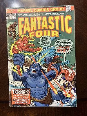 Buy Fantastic Four # 145 - 1st Ternak The Abominable Snowman Fine Comic • 5.62£