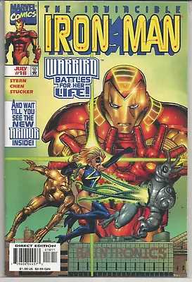 Buy Marvel Comic's The Invincible Iron Man Comic Book #18 • 1£