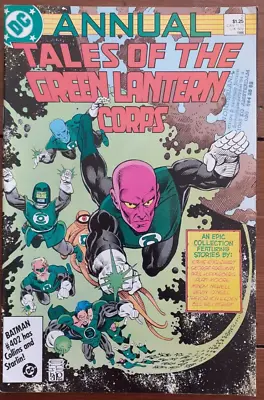 Buy Tales Of The Green Lantern Corps Annual 2, Alan Moore, Dc Comics, 1986, Fn • 14.99£