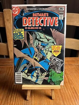 Buy Detective Comics #477 1st New Clayface -(DC, 1978) Newsstand FN/VF • 7.90£