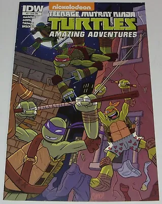 Buy Teenage Mutant Ninja Turtles Amazing Adventures No 3 Sub Variant IDW Comic 2015 • 3.99£