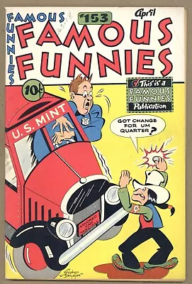 Buy Famous Funnies 153 (VF) Wahoo Buck Rogers Scorchy Smith Dickie Dare 1947 Y037 • 50.83£