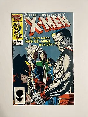 Buy Uncanny X-Men #210 (1986) 9.2 NM Marvel Key Issue Comic 1st Cameo Marauders App • 23.65£