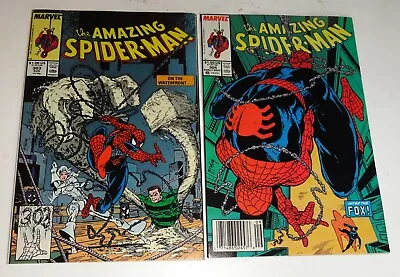 Buy Amazing Spider-man #303,304 Mcfarlane Classics Nm 9.4's 1988 • 49.81£
