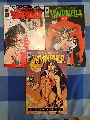 Buy Harris Comics Vengeance Of Vampirella No 1 To 3 • 5£