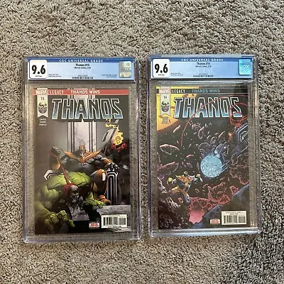 Buy Thanos Donny Cates 14 And 15 Cgc 9.6 • 59.13£