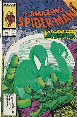 Buy AMAZING SPIDER-MAN #311  Todd McFarlane Mysterio Marvel 1989 • 9.59£